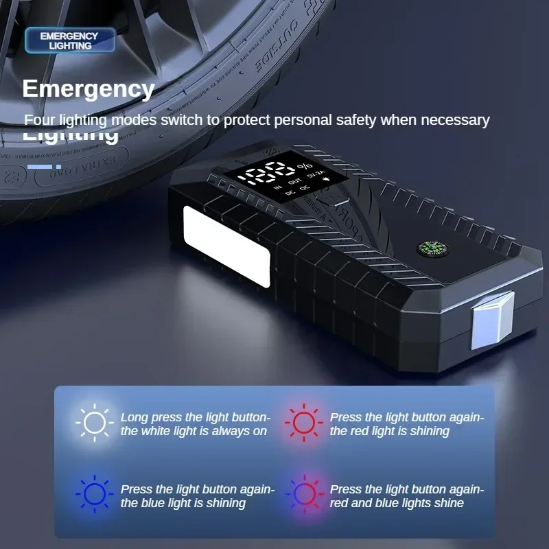 EAFC 2000A Super Capacitor Car Jump Starter Battery Less Quick Charge Super Safe Portable For Emergency Booster Starting Device,car jump starter,jump starter,car battery charger,portable battery charger