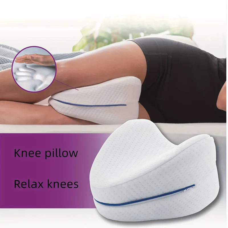 

Back Hip Body Joint Pain Relief Thigh Leg Pad Cushion Home Memory Foam Memory Cotton Leg Pillow Sleeping Orthopedic Sciatica