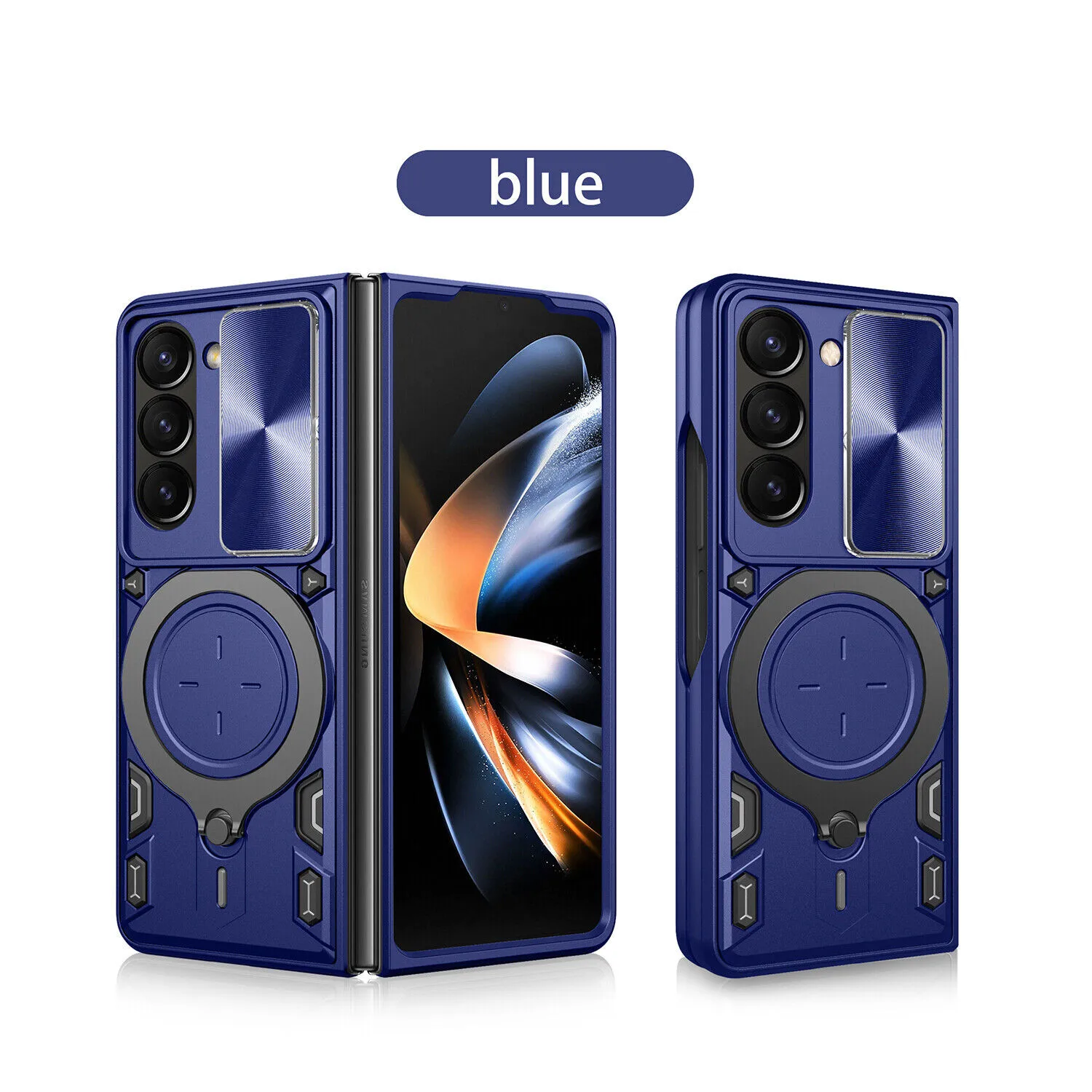 Coque de protection robuste pour samsung galaxy z fold avec pied_voghion.com
