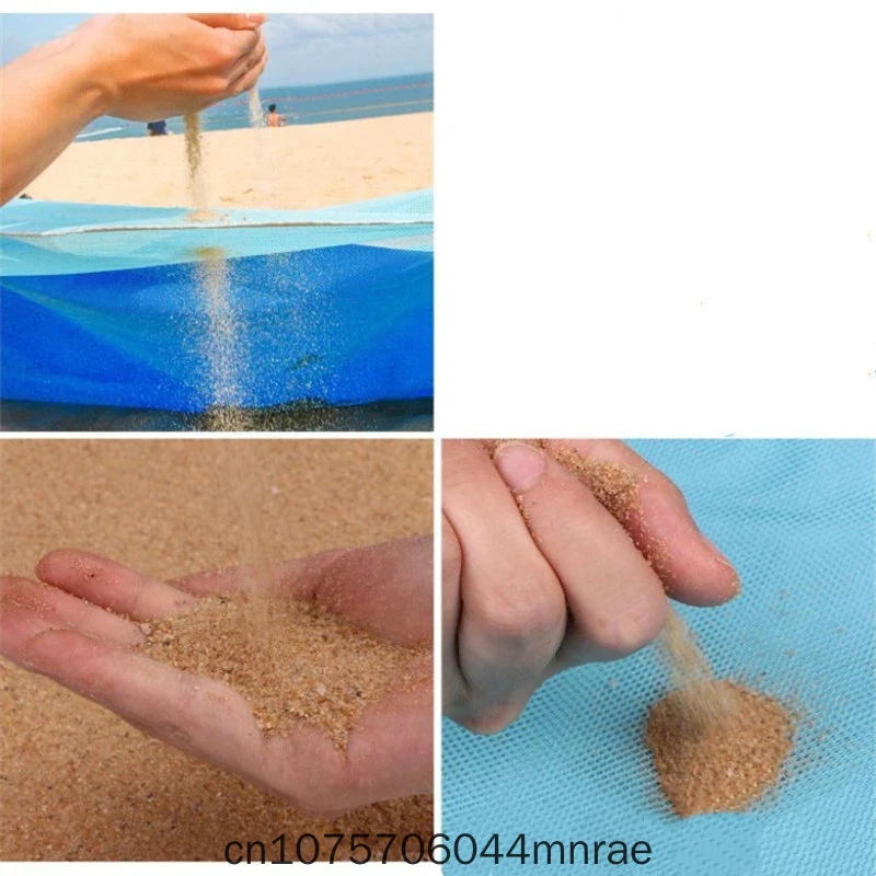 휴대용 접이식 바닥 매트, 비치 매트, 모래가 잘 통하는 비치 매트, 야외 여행, 자가 운전, 피크닉 매트, 캠핑 매트