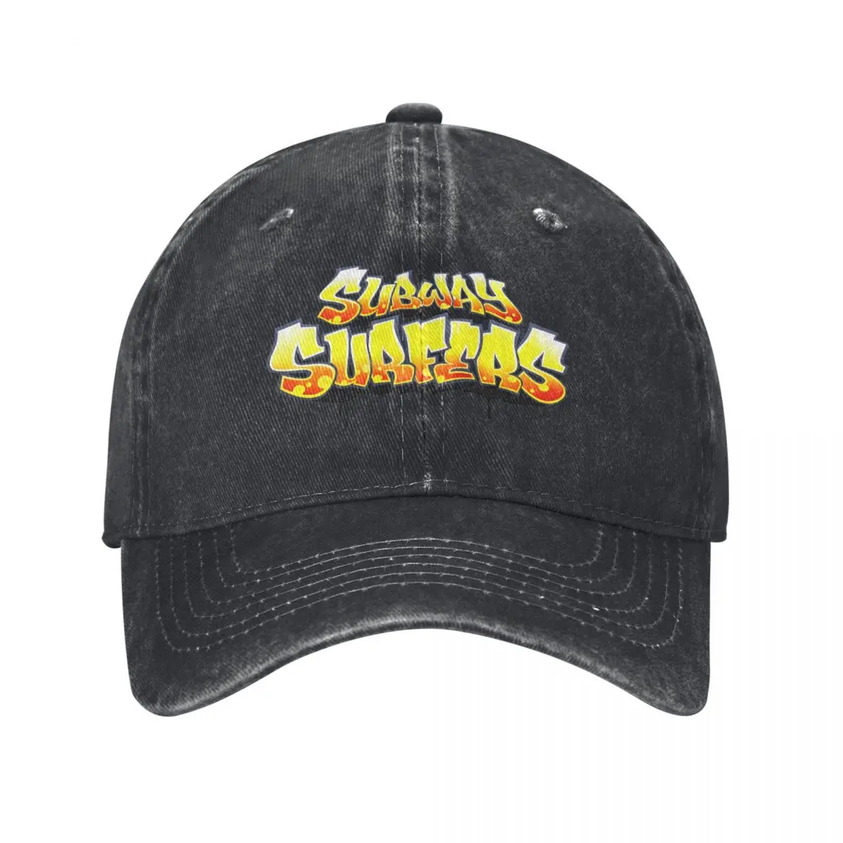 Subway Surfers Baseball Cap Video Game Couple Women Designer Trucker Hat Summer Casual Outdoor Sports Snapback Cap 2