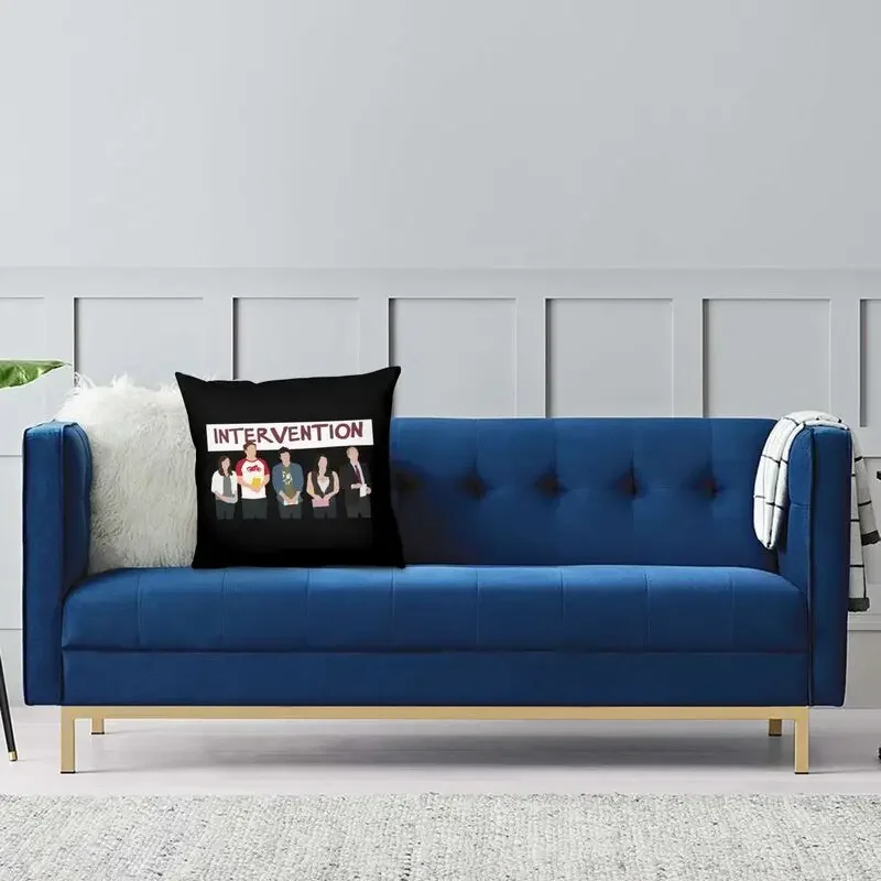 Intervention How I Met Your Mother Sofa Cushion Cover Soft Funny TV Show Throw Pillow Cases Living Room Decoration Pillowcase