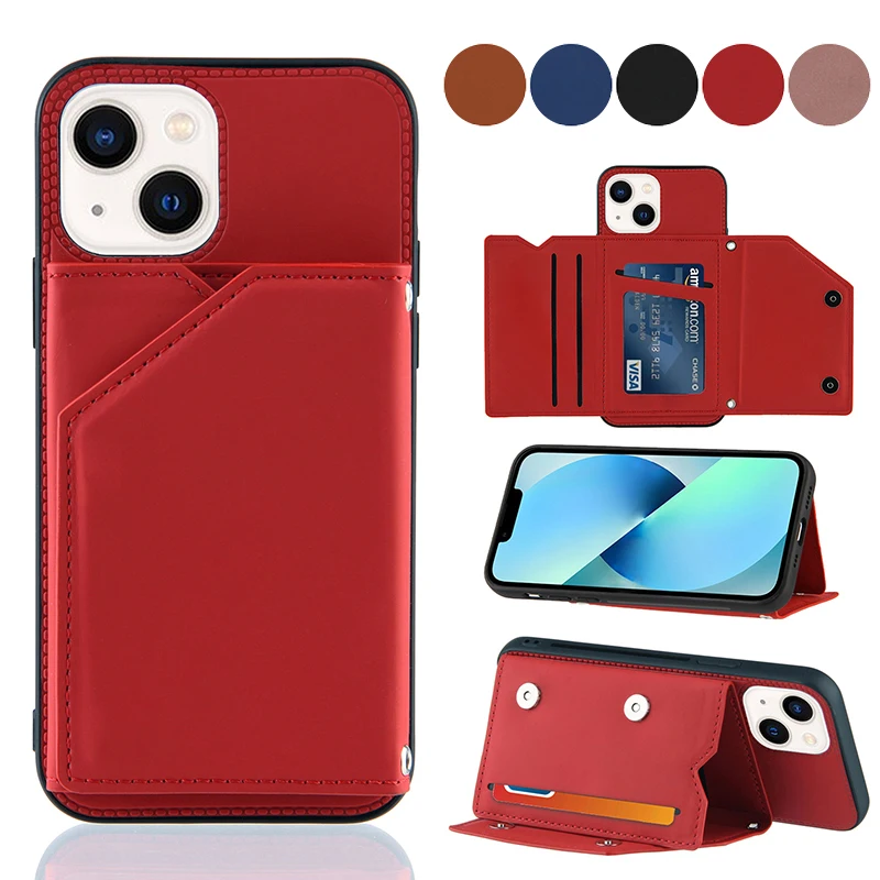 

Wallet Case with Card Holder For Infinix Hot 10 Lite 9 10 11 Play 11S 10S NFC 10T 10i Smart 6 5 Pro Note 11 10 Shockproof Cover