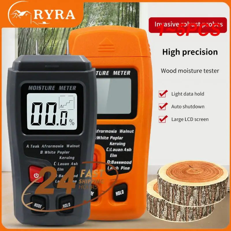 Digital Inductive Wood Moisture Meter Redwood Timber Range 0 100% - T