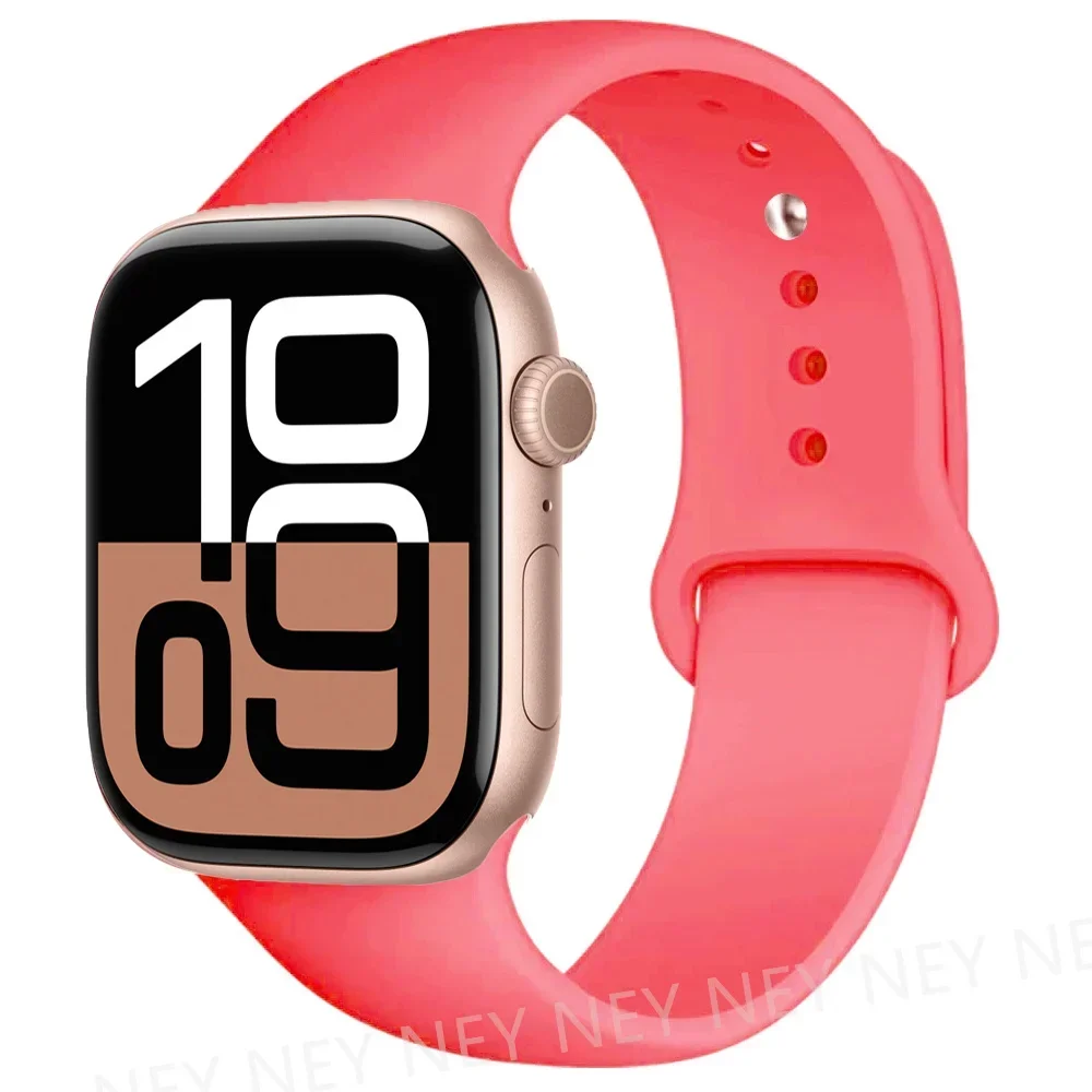Premium Silicone Sport Watch Band - Versatile Waterproof Strap