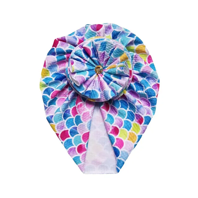 Knot Bow Baby Headbands Toddler Headwraps Baby Flower Turban Hats Babes Caps Elastic Hair Accessories 2021 New 29