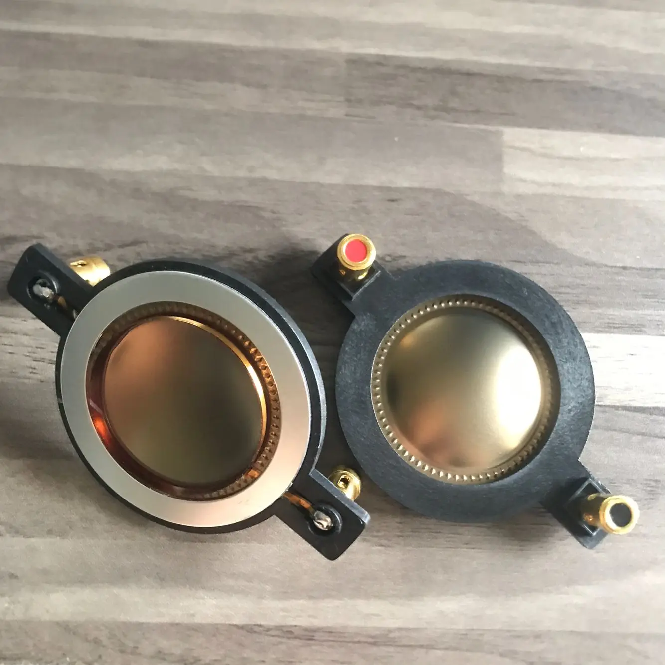 Mackie DC10/1701 8ohm 트위터 다이어프램 SRM450 C300Z 혼 드라이버 8Ohm 44.4mm 순수 알루미늄 와이어용 2개