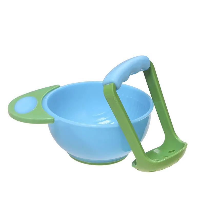 Food Grinding Bowl Baby Food Machine Baby Food Mills Grinding Bowl Fruit Nut Biscuit Food Mills Grinding Feeder Infant Feeding Bowl Dishes Feeder Educational Toys