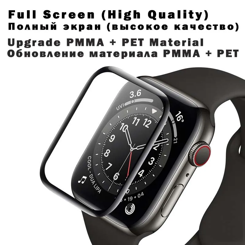 3D Ǯ Ŀ   PMMA Ʈ ũ ȣ ʸ,  ġ S8, S9 Ʈ 2, 49mm, 38mm, 42mm, 40mm, 44mm, 41mm, 45mm, 100 