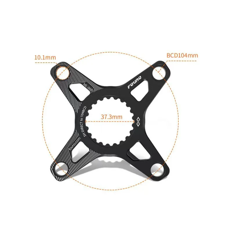 FOVNO Chainring Adapter for NX X1 X0 Spider to 104BCD 110BCD for Shimano Direct Mount Converter M6100 M7100 M8100 M9100 12S MTB bike chainring bicycle parts
