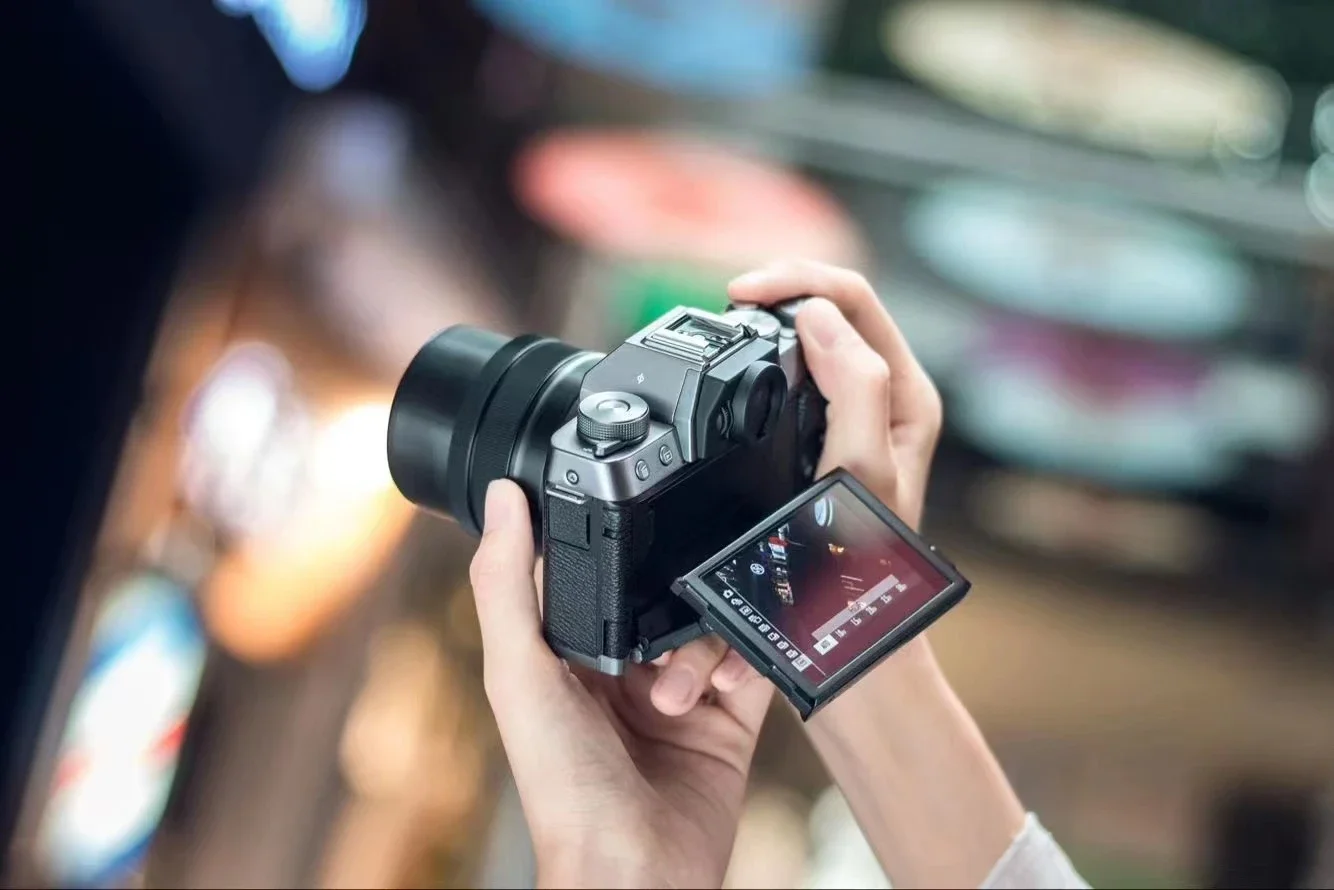 DF Supplier Mirrorless Camera XT100 Retro Film-scale Micro SLR Camera 4k HD Video Digital