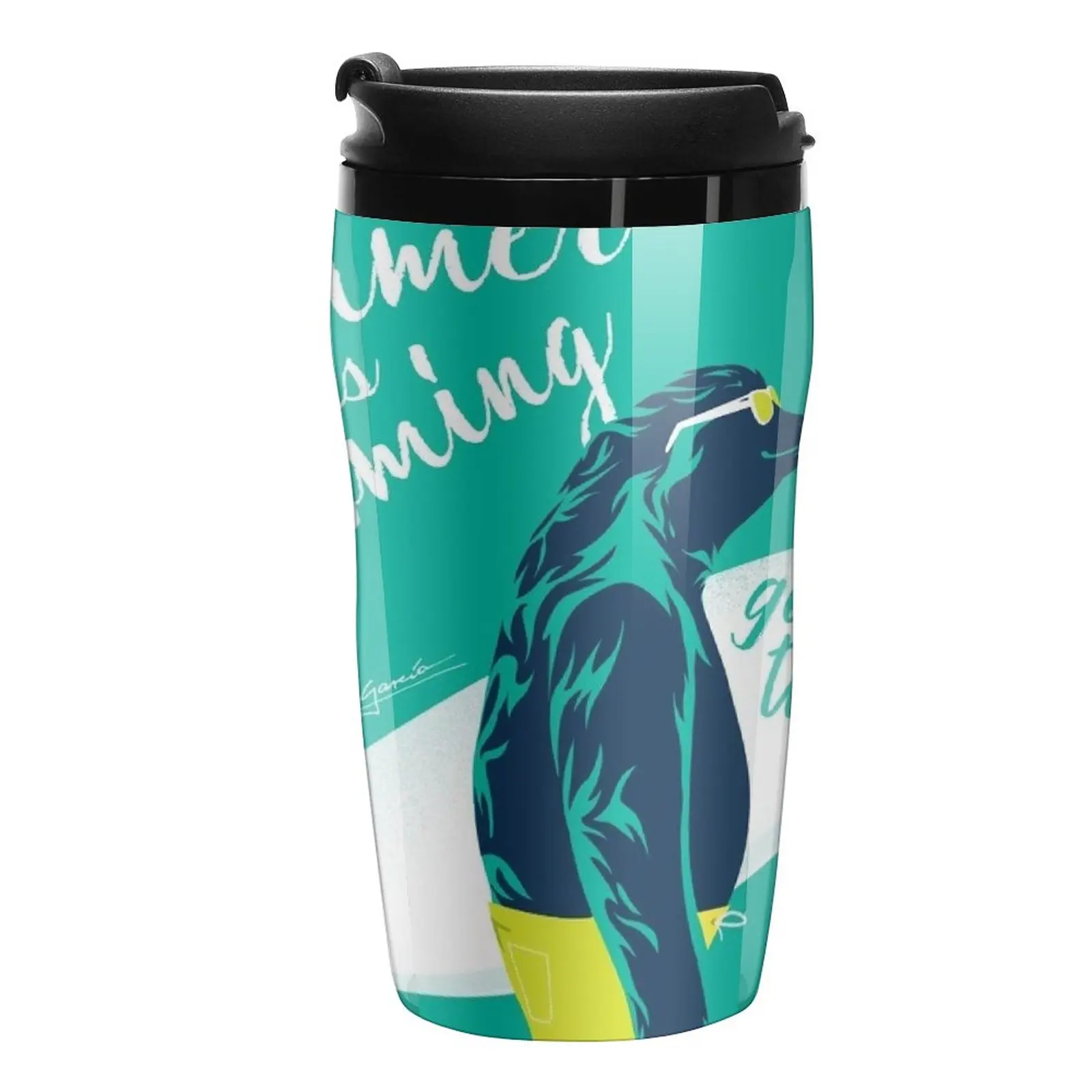 

New Sloth surfer Travel Coffee Mug Luxury Coffee Cups Black Coffee Cup Cups Coffee