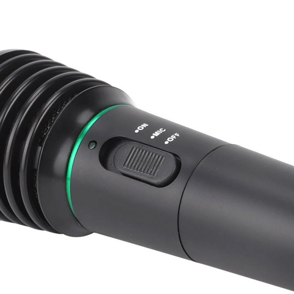 

Проводной беспроводной микрофон 2-в-1, домашний микрофон для караоке, соревнований по пению, двойного назначения, сценический беспроводной микрофон, набор из 2 шт.