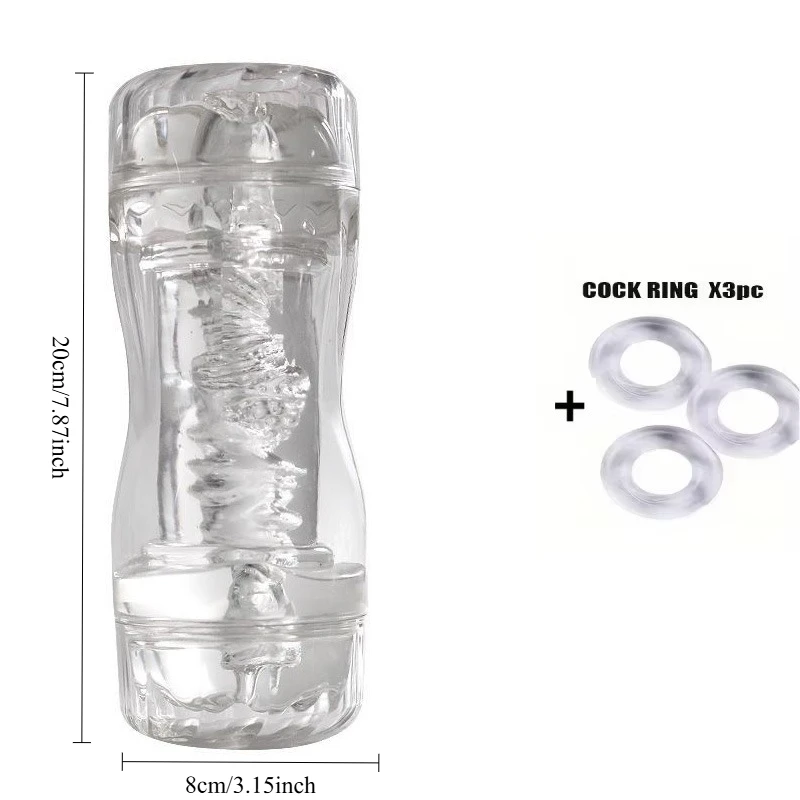 Realistisk manuell onanator för män vagina cup_voghion.com