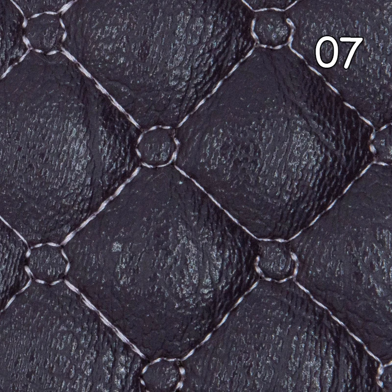 100*147cm Artificial PU Leather Fabric Quilted Embroidered Lattice PVC Leather For Diy Car Seat Cushion Luggage Upholstery Decor
