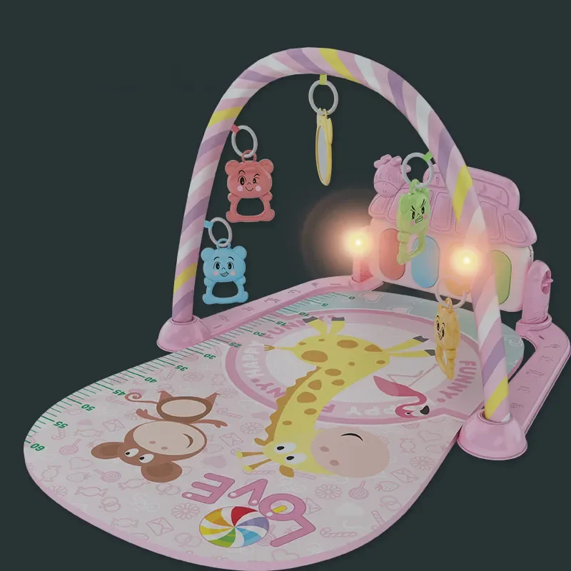 pedal piano Baby Fitness Stand Toys Newborn Baby Music Pedal Qin Fitness Equipment Climbing Pad Toys