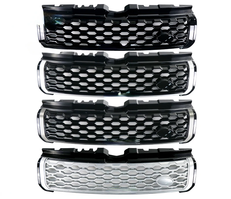 

For Land Rover Range Rover Evoque 2012 2013 2014 2015 2016 2017 2018 L551 Racing GrillsFront Bumper ABS Grille Grill