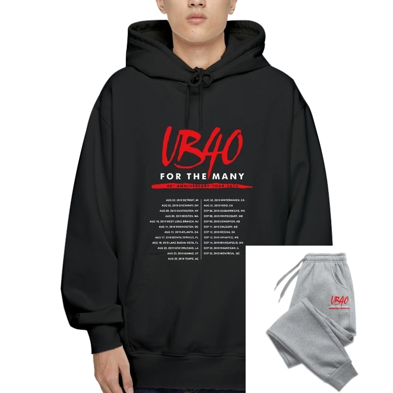 

UB40 40TH Anniversary US Tour 2019 54 Unisex PulloverweaSweatOuterwear