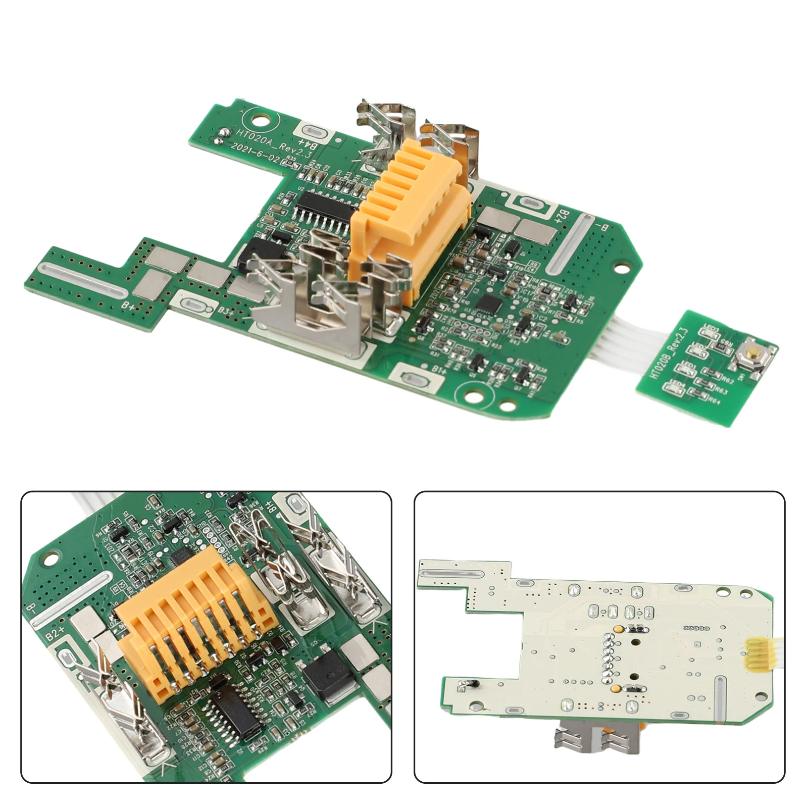 

15A PCB Circuit Board PCB Circuit Board Accessories Built-in Dual ICs Detect For Bl1860 15-cell High Discharge Rate
