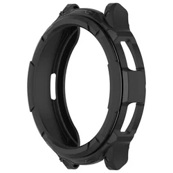 Durable 2-in-1 TPU Armor Protector Case & Bezel Ring Cover for 47mm (Black)