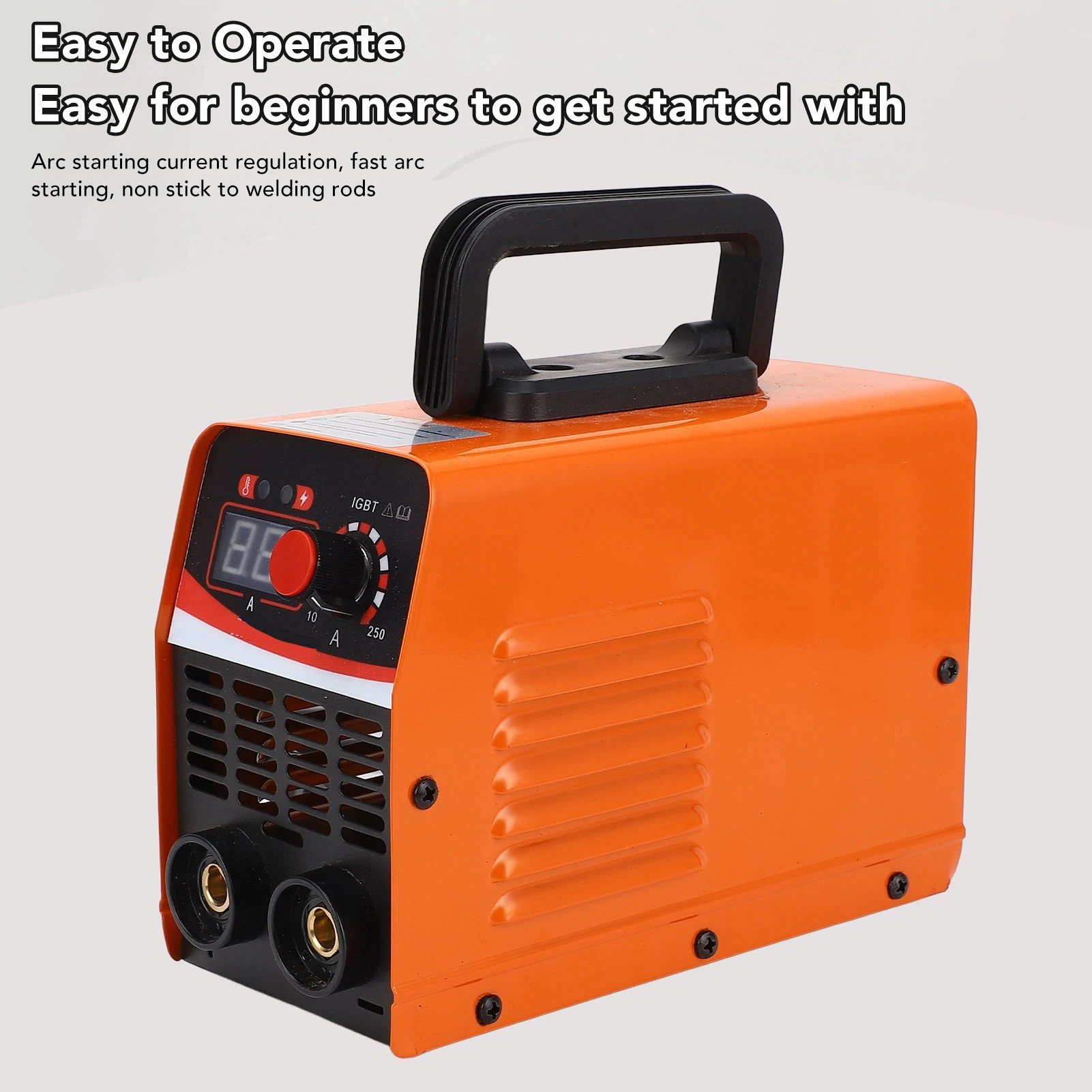 Welder Machine Portable Arc Welding Kit with Visor Gloves Hammer Pliers Stick for Steel Cast Iron  Welding Machine 4