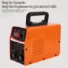 Welder Machine Portable Arc Welding Kit with Visor Gloves Hammer Pliers Stick for Steel Cast Iron  Welding Machine 4