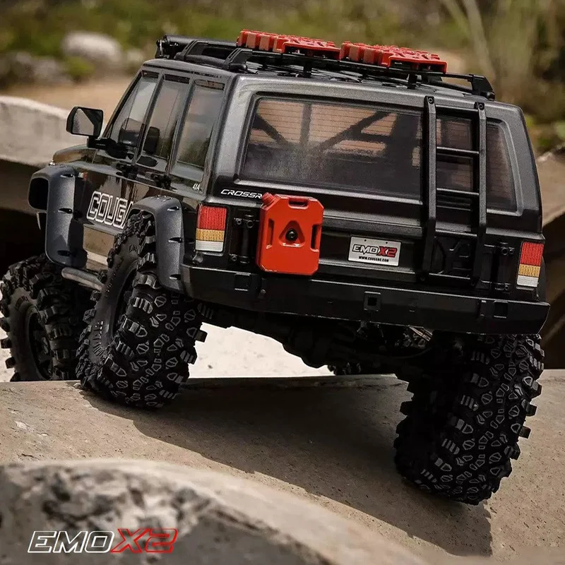 CROSSRC Remote Control Electric EMO X2 Big Lion 2024 Climbing Car Off-Road Vehicle 1:8 Differential Lock Two-Speed Door Bridge 6