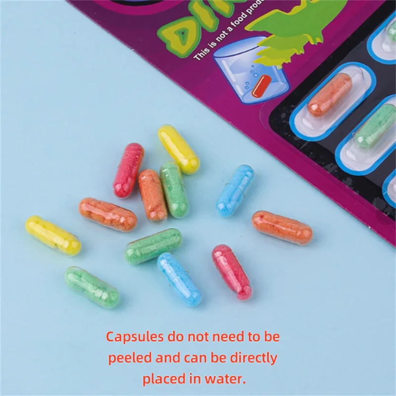 Educational Toys Bubble Swelling Capsules Bath Toy Absorbent Sponge That Grow Larger When Exposed To Water Small Animal Children's Cognitive