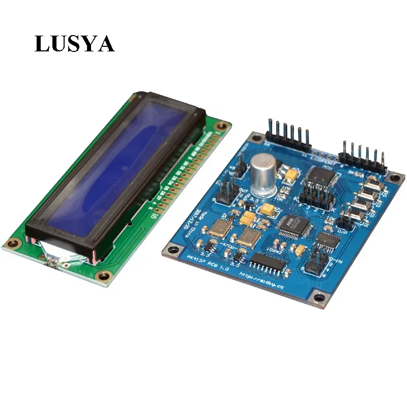 Lusya-placa Decodificadora Dac Raspberry pi Iis Leitor de Rede Digital Suporte I2s 32bit 384k Dsd256 G8003 Ak4137