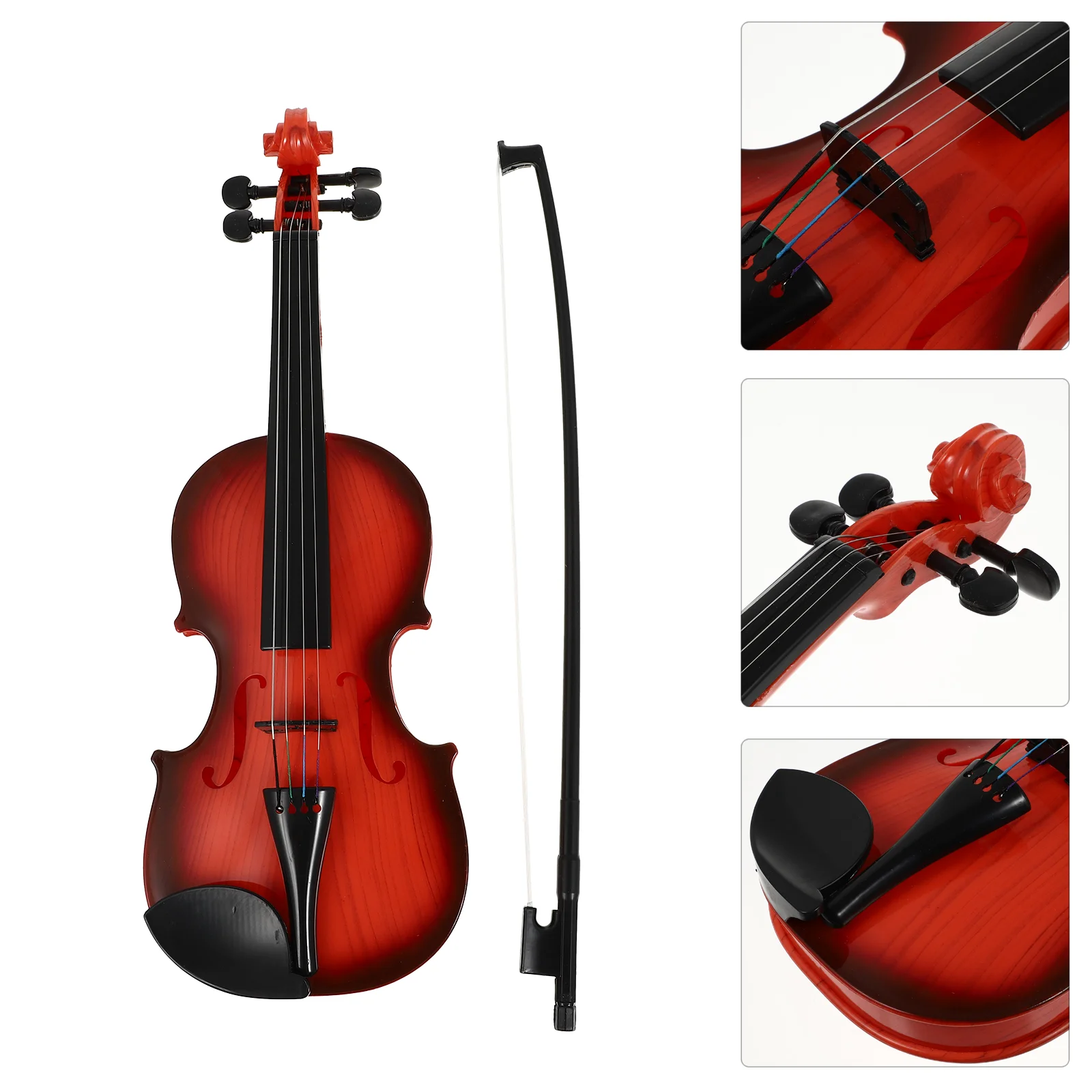 

Music Instrument Sculpture Toy Simulated Violin Children Music Enlightenment Plastic Kid Plaything Played Kids Toddler