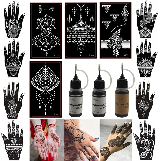 Temporary Henna Tattoo Kit: Unlock Your Inner Artist