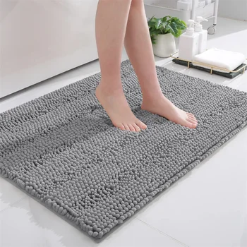 Olanly Chenille Bath Mat 1