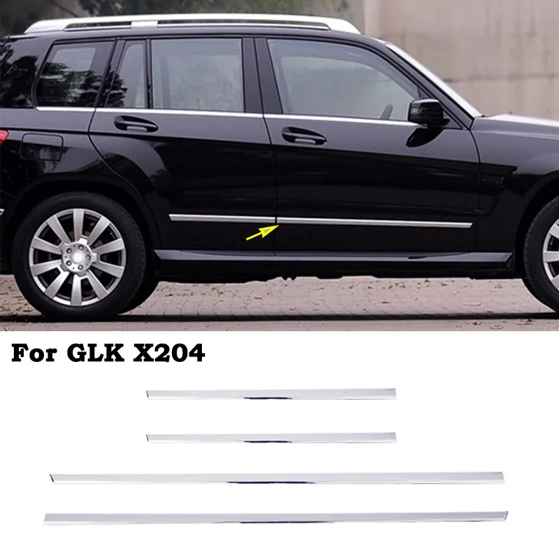 

Car Door Chrome Trim Chromium Styling For Mercedes Benz GLK X204 W204 GLK300 320 A204720680 A2047300380 A2047300480 A2047200580