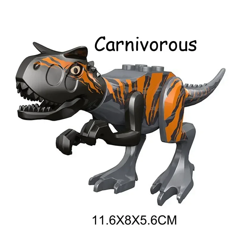 thumbnail image 1 of ¡Oferta! Dinosaurio jurásico, animales del mundo marino, Mosasaurus Indominus Rex, modelo de bloques de construcción, juguetes de ladrillos Enlighten para niños, 1 of 5