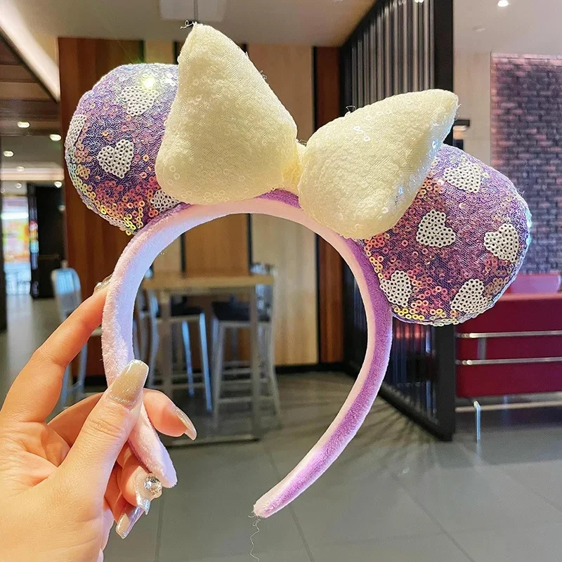 Sequins (Purple + White)