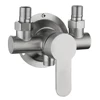 Stainless Steel Shower Faucet Hot And Cold Water Mixer G1/2inch Wall Mounted Metal Handle Shower Faucet Water Valve Faucet 6