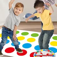 Body Twisting Game Twisting Game Activity Mat Party Games For Fun Family Game Night Twist Poses Large Mat Balance Mat 2