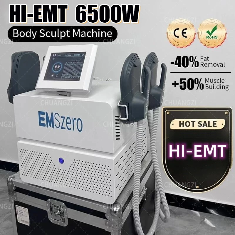최신 Dls zero Neo 6500W Nova HI-EMT  바디 조각 기계, 근육 성형 기계, 전자기 무게추