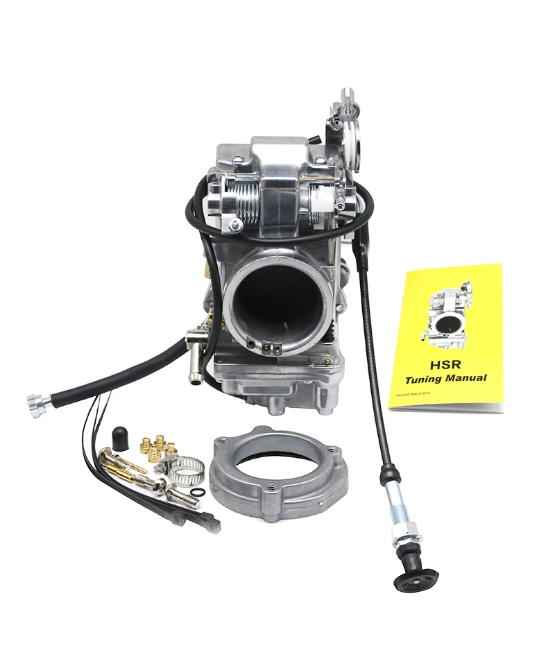 Motorcycle Carburetor Replace For Mikuni Model Carburador HSR 42 45 48mm with #165-188 jets Polished Carb For Harley 26 - Racext Motorcycle Carburetor Replace For Mikuni Model Carburador HSR 42 45 48mm with #165-188 jets Polished Carb For Harley - - Racext 25