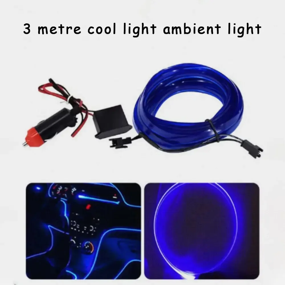 Universal Rhyming 3M Car-styling Trim Strip Car Interior Decorative Moulding Line Flexible Door Auto Accessories Interior Parts