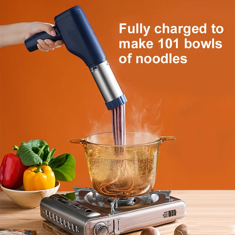 Portable Electric Fresh Pasta Making Machine For Rolling Dough Automatic Noodle Press Maker USB Cutter Kitchen Aid Appliances