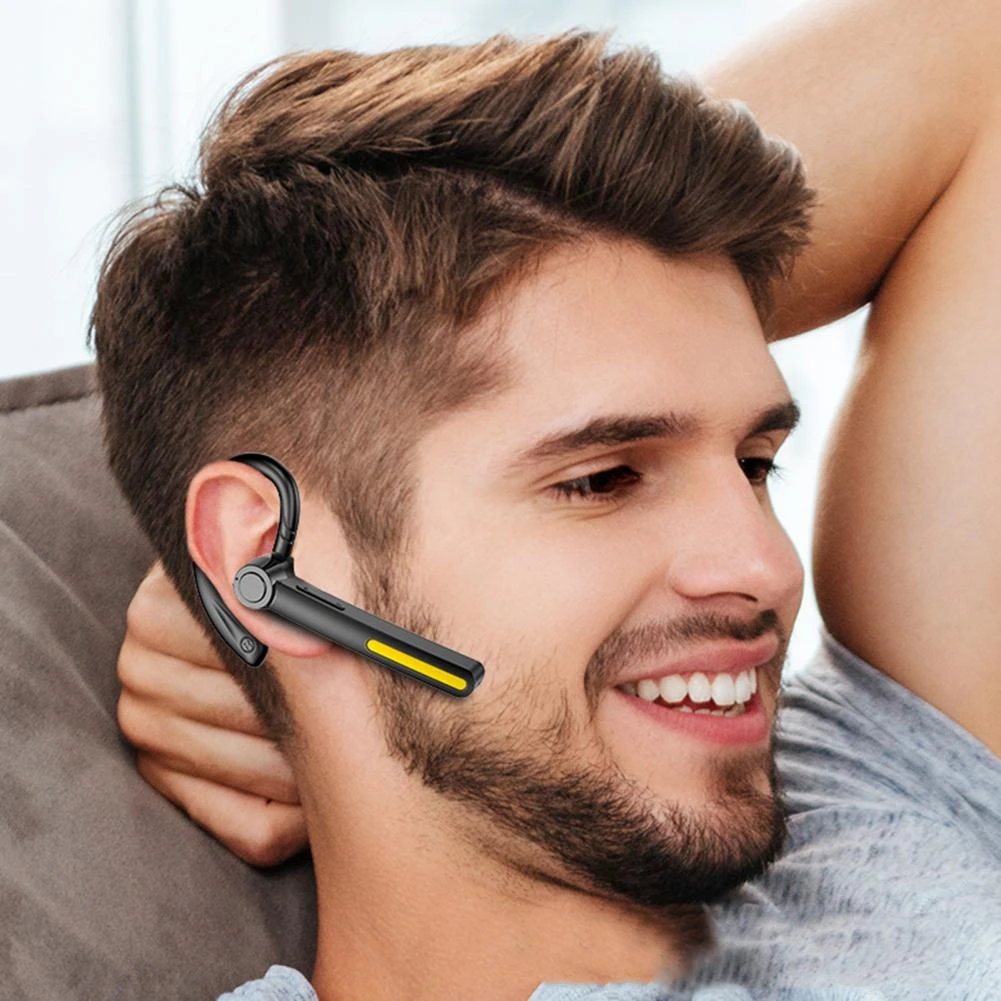 2022 Newest Bluetooth 5.0 Headset K15 Wireless Headphones Dual Mic Noise Reduction Earphone With Mute Switch For All Smart Phone