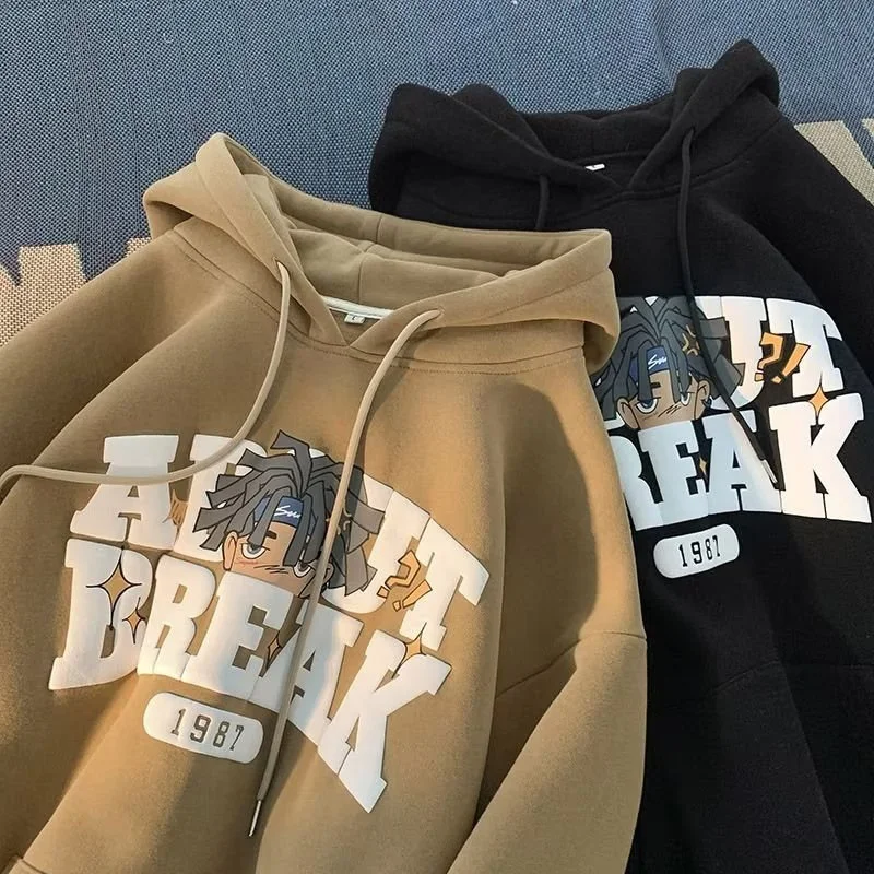 Vintage Graphic Sweatshirts Mens | Vintage Graphic Hoodies Men - Vintage  Cartoon - Aliexpress