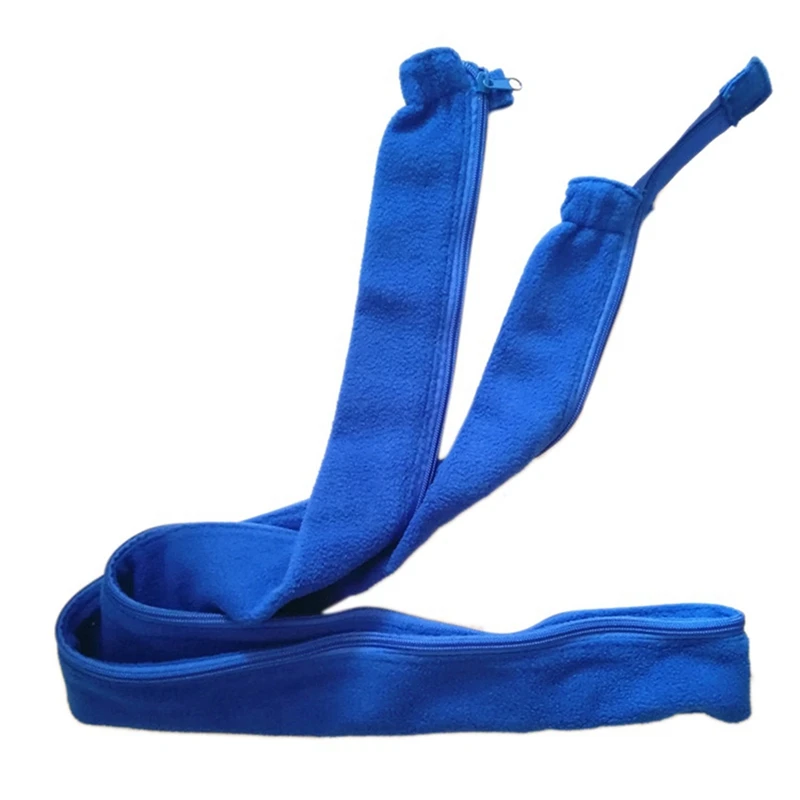 

2X Cooler Bag Resplabs CPAP Hose Cover Tube Wrap Reusable Fleece Tubing Insulator With Zipper
