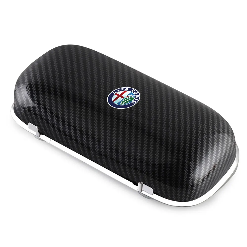 Premium Car Sun Visor Sunglasses Holder and Storage Clip Box Accessory