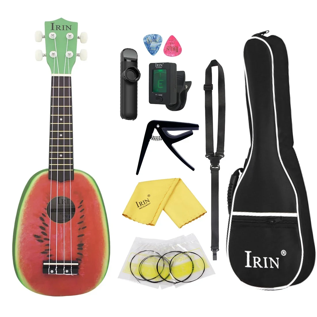 Ukulele Soprano 21 Pollici In Tiglio - Kit Completo Con Borsa E Accessori - Foto 2