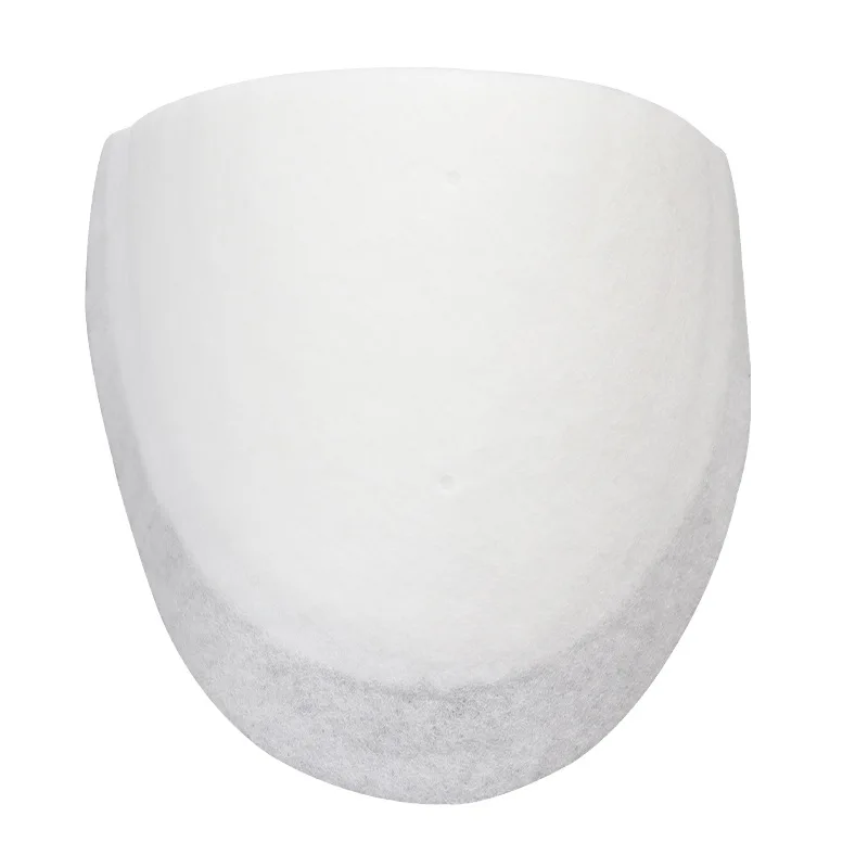 High Quality Needle Punched Cotton Thick 6mm-25mm White Shoulder Pad Sewing Suit Coat Windbreaker Shrugging Shoulder Pads DIY