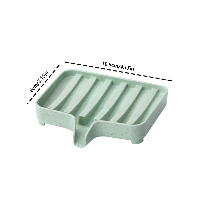 1PC Creative Wheat Straw Soap Dish with Drainage Bathroom Soap Holder Eco-Friendly Storage for Bathrooms-High Cost Perf soap holder
