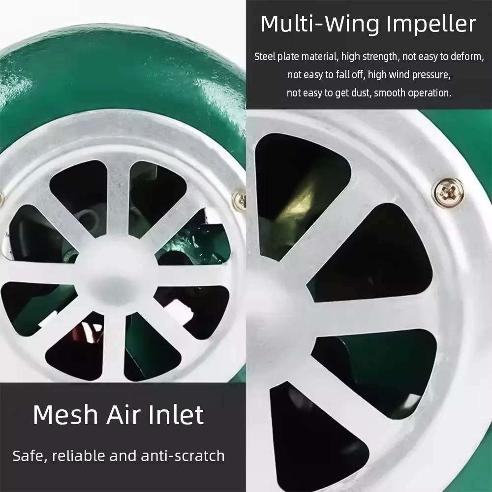 مروحة نفخ كهربائية تعمل بتيار متردد بجهد 220 فولت،...