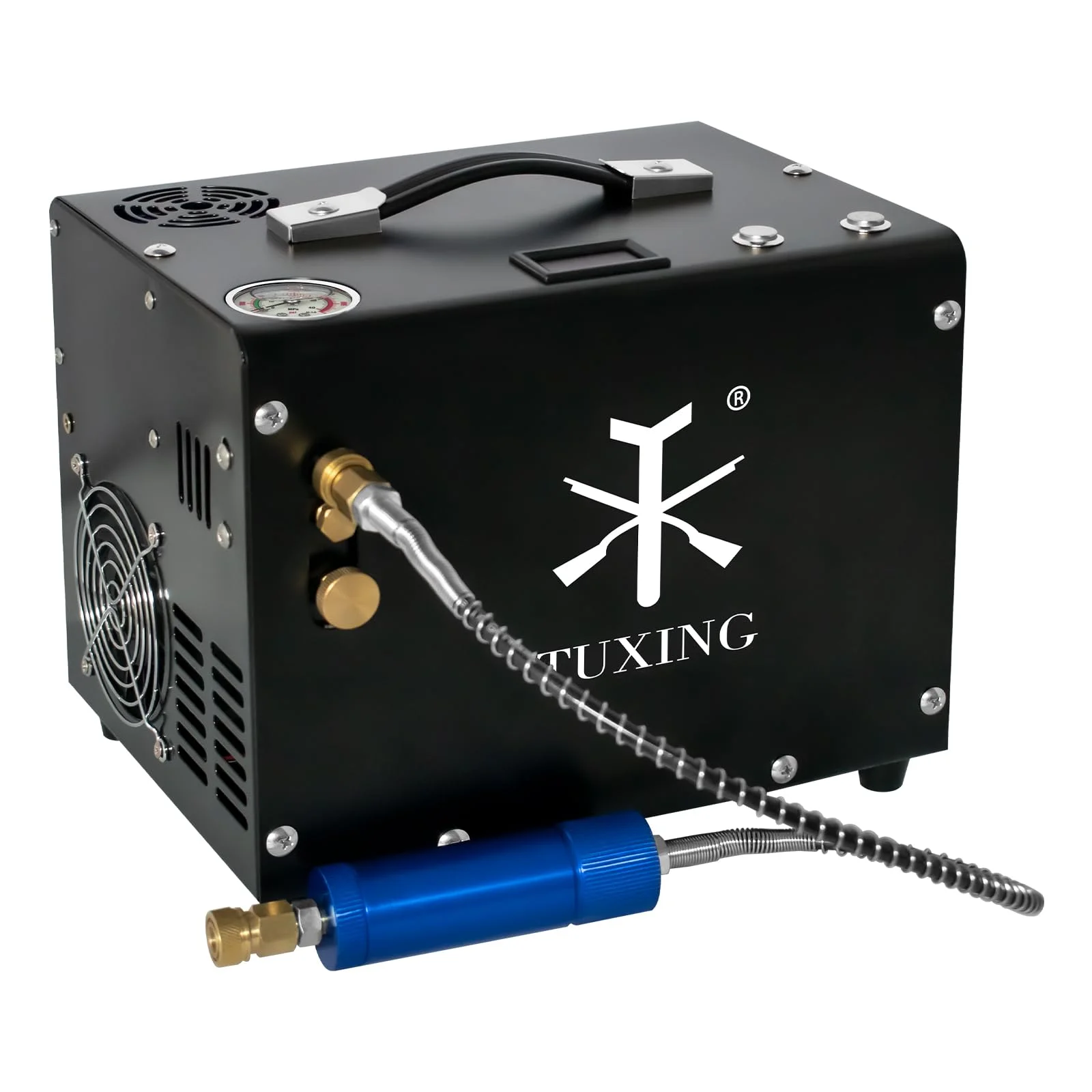 VEVOR COMPRESSORE ELETTRICO PCP compressore d'aria alta pressione 300W autostop 30Mpa EUR 266,92